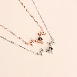 Valentine's Day gift TikTok same projection neckla